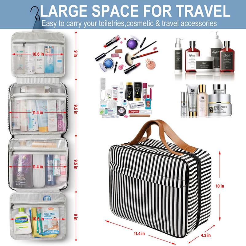  Travel Toiletry Bag